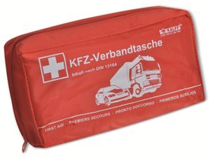 KALFF KFZ Verbandtasche "Kompakt" Inhalt DIN 13164 rot