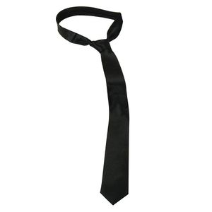 Bristol Novelty Uni Erwachsene Dünne Krawatte BN287 (Einheitsgröße) (Schwarz)