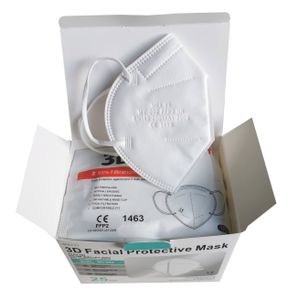 Meiyi 50 Stück FFP2 Maske Mundschutzmaske / Mund-Nasenschutz Masken Atemschutzmaske mit CE1463