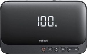 Baseus Multifunktionaler Jumpstarter BS-CH013: 600A Starthilfe, 6000mAh Powerbank, Kompressor & Taschenlampe - Schwarz