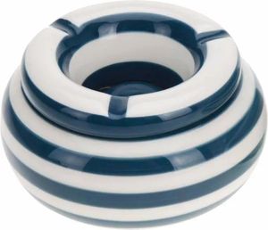 Zewnętrzna popielniczka ceramiczna 11 cm, różne kolory, 12x