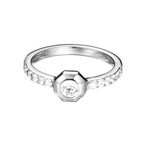 Esprit Damen Ring Silber JW52890 Zirkonia ESRG92705A1, Ringgröße:57 (18.1 mm Ø)