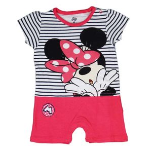 Disney Minnie Maus Baby Kurzarm Body Strampler – Schwarz / 80