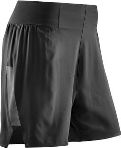 CEP Krótkie spodenki do biegania damskie CEP run loose fit shorts, black, women XS
