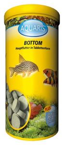 AQUARIS Bottom Tabletten - Aquarium Fischfutter - 220 Stück - 150g / 250 ml