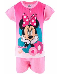 Schlafanzug kurz Disney Minnie Mouse Rosa 104 cm
