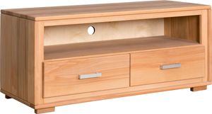 Lowboard Genf 2 Schubläden - Kernbuche Massivholz geölt