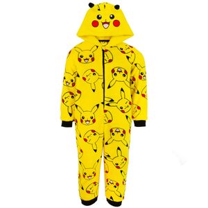 Pokemon - Schlafanzug für Kinder NS7012 (158-164) (Gelb)