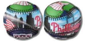 Franklin Culture Soft Strike Baseball (76234F) Team Phillies