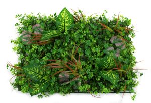 Kunst-Pflanzen Gras-Matte XXL 40cm x 60cm große Blätter