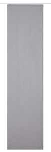 Elbersdrucke Schiebevorhäng Lino 07 grau blickdicht 245x60 cm