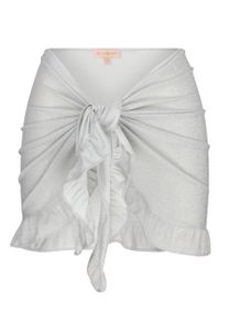 Moda Minx Sarong Lumiere mit tollem Schimmer White S/M