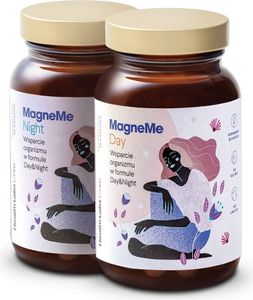 MAGNEZ + WITAMINA B6 (MAGNE ME) 120 KAPSUŁEK (60 szt. x 2) - HEALTH LABS CARE