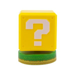 Paladone Products Super Mario 3D Lampe Fragezeichen-Block 10 cm PP4372NN