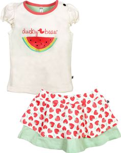 Rock + Shortsleeve im Set / Gr. 74 / Ducky Beau / Mädchen Babys