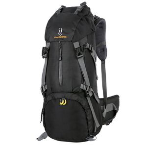 60L Wanderrucksack Wasserdichter Trekkingrucksack mit USB-Ladeanschluss für Outdoor Camping Bergsteigen Trekking Reisen