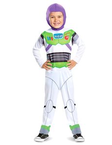 Kinderparty Disney Toy Story Buzz Kinderkostüm Classic XS (3-4 Jahre) Kinderkostüme 100% Polyester Weltraum PTY_Karneval Jungenkostüme