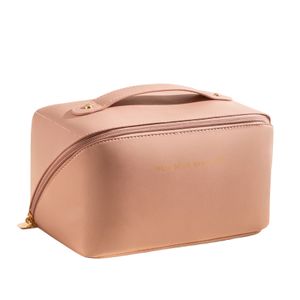 INF Make-up bag / Spacious Necessary - Bag for Make-up - Makeup Bag Pink