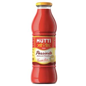 Mutti Passed paradajkové pyré krémové husté vhodné pre vegetariánov 700g