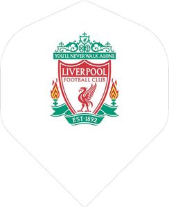 FC Liverpool Dart Flights Standard White