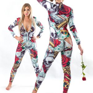 Damen-Schlafanzug BODY WITH CLOTHING GUNS ROSES 304 L