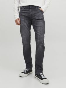 Herren JACK&JONES Jeans Slim Fit Used Denim Stretch Hose Low Rise JJIGLENN NEU -