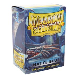 Dragon Shield Matte: Blau (100 Stück)