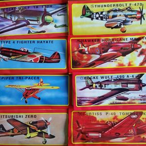 6x Styroporflieger Styroporflugzeuge 18x19 cm Flugzeug Spielzeug Geburtstag