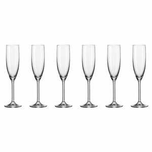 Leonardo Daily pohár na šampanské, sada 6 kusov, pohár na šampanské, pohár na prosecco, pohár, 210 ml, 35243