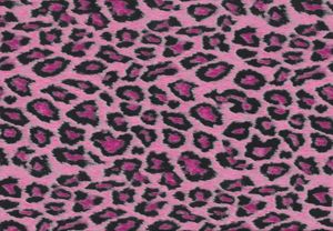 Klebefolie - Möbelfolie Leopard Pink -  0,45 m x 15 m