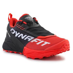 DYNAFIT Ultra 100 Herren Trekking-Laufschuhe mit Ortholite und Pomoca Sohle Sport-Schuhe Sneaker 64051 7799 Schwarz/Rot, Größe:42 1/2