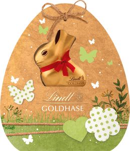 Lindt Nature Edition Large Gift Gold Bunny z plnotučného mlieka 345g