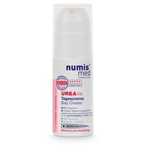 numis med Tagescreme mit 5% Urea - Hautberuhigende Gesichtscreme für beanspruchte Gesichtshaut - Hautpflege 1x 50 ml