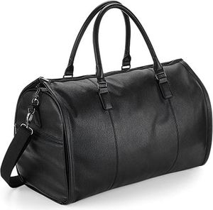 Quadra QD880 | Cestovná taška NuHide Garment Weekender, 31 x 54 x 26 cm - Farba: čierna - Rozmery: 31 x 54 x 26 cm Quadra QD880 | Cestovná taška NuHide Garment Weekender, 31 x 54 x 26 cm - Farba: čierna - Rozmery: 31 x 54 x 26 cm