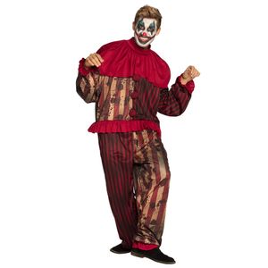 Kostüm Mitternachtsclown Horror Clown Halloween, Groesse:50/52
