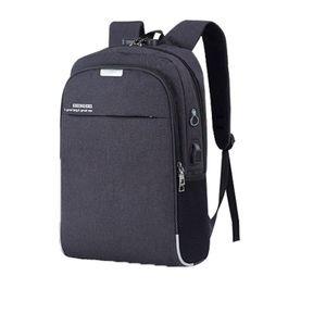 INF Multifunktionaler Business-Casual-Rucksack mit integriertem USB-Ladeanschluss Schwarz