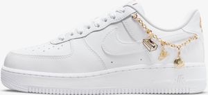 Nike Air Force 1 '07 LX "White Pendant Flat Gold" Weiß/Gold, Größe: 37,5