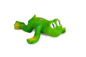 Beeztees Frosch - Hundespielzeug - grün - klein - 22x20x9 cm