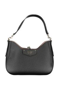 GUESS JEANS Bag Ladies Textile Black SF17264 - Velikost: One Size Only