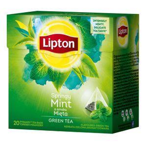 Lipton Grüner Tee Minze, 20er Pack