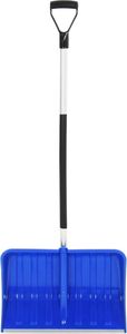 vidaXL Schneeschaufel Blau 145 cm Aluminium