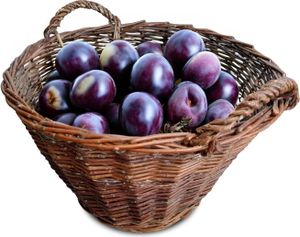 Ogrodzenia Wiklinowe Ø 40 cm Weidenkorb mit Henkel 3 Größen Erntekorb Kartoffelkorb Natürlicher Aufbewahrungskorb Obstkorb Holzkorb Korb Geflochten Flechtkorb Kaminholzkorb Füllkorb Blumentopf