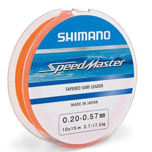 Shimano Speedmaster Tapered Surf Leader 0,26-0,57 mm - 10x15 m