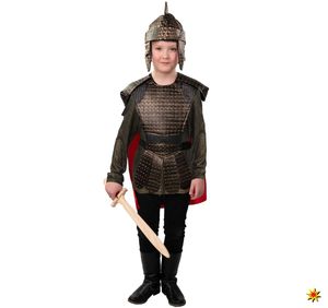 Kinder Kostüm Römischer Soldat Gladiator Viktor, Größe:128
