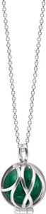 Engelsrufer ERN-HEALPEARL-ML-XS Damen Collier 925 Silber grün 50 cm