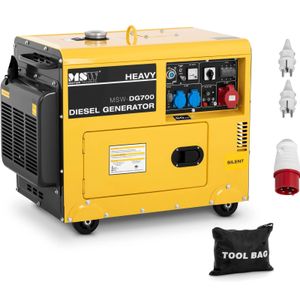 Naftový generátor - 4,4 kW - 230 V - 400 V | 10061192