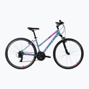 Kellys Clea 10 dámske crossové bicykle šedo-ružové 72318 S