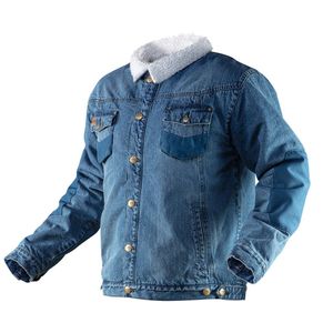 DENIM isolierte Jeansjacke, Größe L