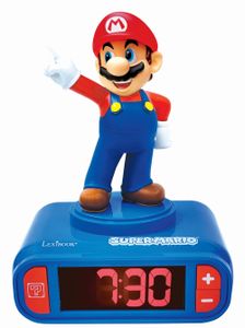 Lexibook Detský budík Super Mario s nočným svetlom