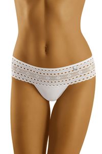 Wolbar damen slip ajourspitze unterwäsche brazilian-typ diamond 3519, weiß, s